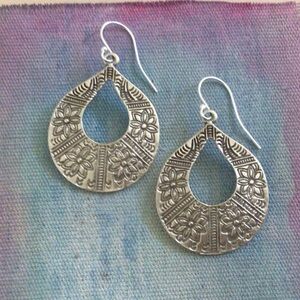 Sundance Charm Silver Earrings sale